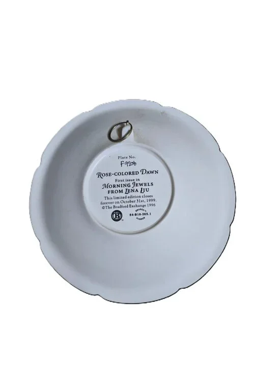 Lena Liu's "Morning Jewels" Decorative Collectors Plate - Picture 2 of 3